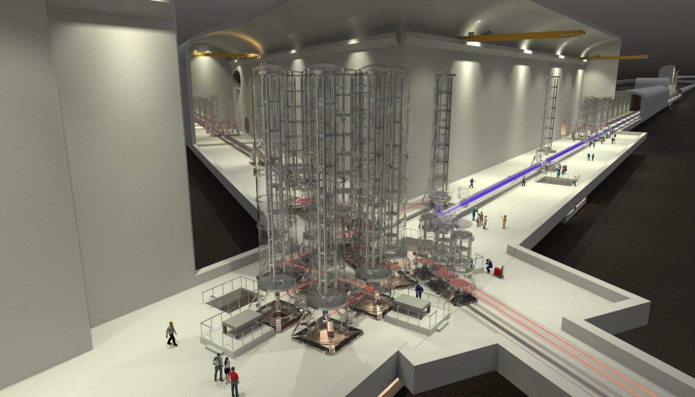 Modellskizze Untergrundlabor Low Seismic Lab Modellskizze Untergrundlabor Low Seismic Lab
